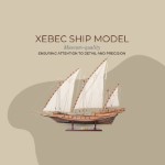 B058 Xebec Ship Model 